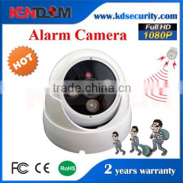 Color Video Day & Night Frighten Thieves Alarm AHD Camera 1,1.3,2 MP HD CCTV Camera 1080P with Siren optional