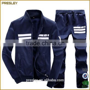Custom cheap sports 100% polyester supper dry fit bomber jackets track suit