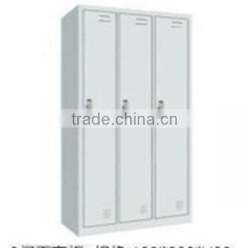 Doors clothes locker for staff dormitory made of sheet metal