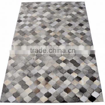 Hair-On Cowhide Leather Carpet M-109