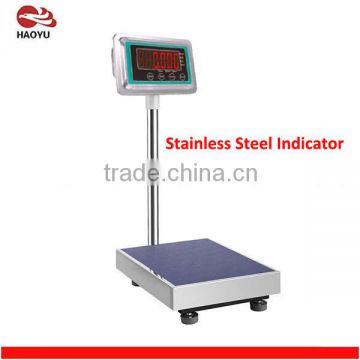 sheep weighing scales, stainless steel indicator with big LED display
