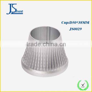 Integrated cold forging pressing led bulb lamp heat sink