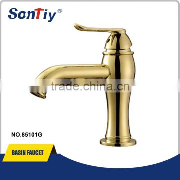 2015Gold Basin Faucet/Bath Faucet Sanitary Ware supplier