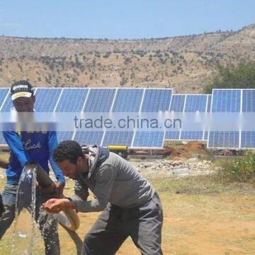 Africa's largest solar pump in Arganeraie Biosphere Reserve