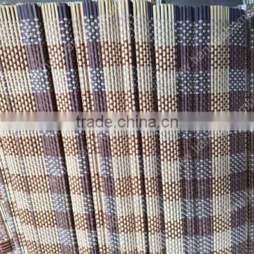 Color Vertical Stripe Background Windows Bamboo Blinds