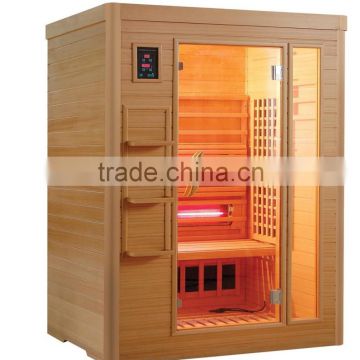 Sauna Rooms Type and Solid Wood Main Material infrared sauna