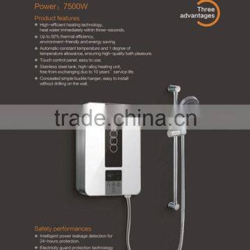 mini wall mounteed fast electric water heater
