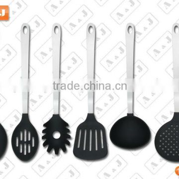 Nylon Kitchen Tools with Stainless Steel Handle