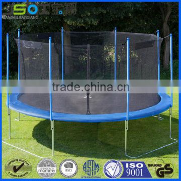 2015 best sellig Trampoline 14ft with safety net(L shaped patent)