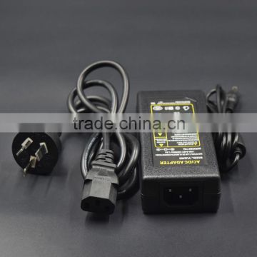 input 100-240VAC output power supply adapter