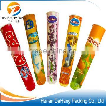 High quality disposable Calippo ice cream tube/cup