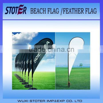 High Quality Promotion Teardrop Flags