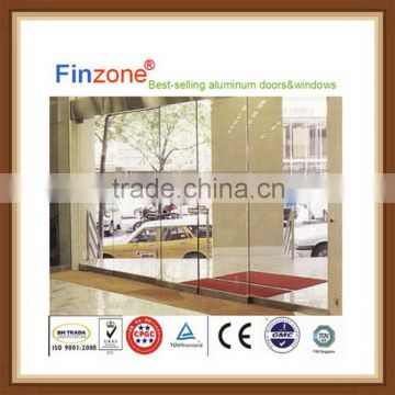 Modern design new products china frameless sliding glass door