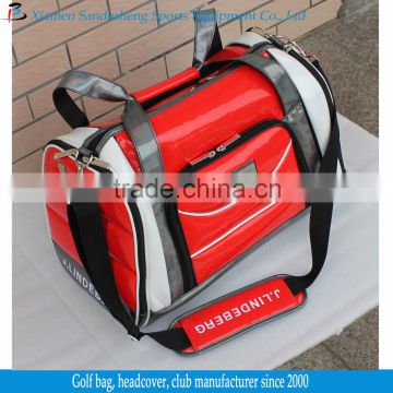 Custom Red Golf Boston Cloth Bag