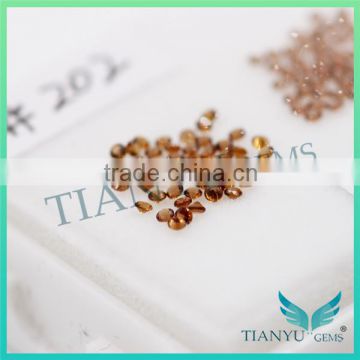 Wholesale Gemstone for Jewellery Synthetic #202 Round Brilliant Cut Nano Sital Gems Stone Price