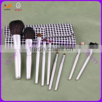 NIce Facial Travel Makeup Brush Set with Pouch, OEM/ODM avilable