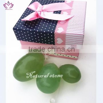 top quality drawstring jade eggs ben wa balls for woman deliver babies recently