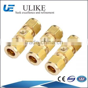2 holes brass high pressure misting connectors