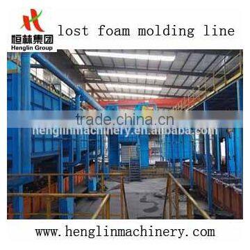 2017 NEWEST lost foam sand casting molding production line