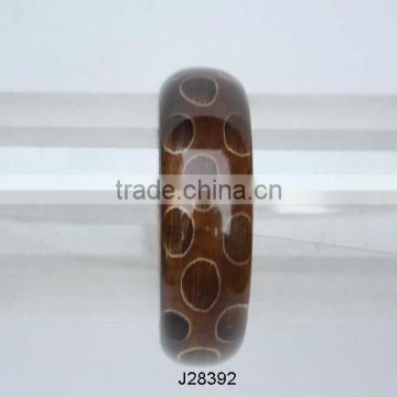Patterened Resin Bracelets brown colour available in various colours