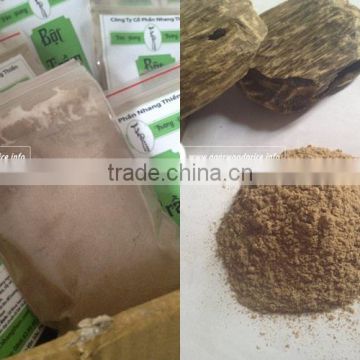 Oud powder or Agarwood powder 100% natural and high resin of agarwood in Vietnam