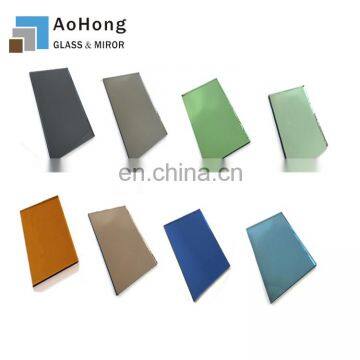 Bronze Blue Grey Green Pink 3mm Thick Colored Glass