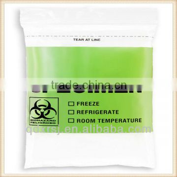 Plastic Laboratory Specimen Bag for Medical Waste