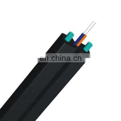 6core G657A Single Mode Indoor LSZH FTTH Fiber Drop Cable Kabel optik for Drop Cable Patch cord flat fiber drop cable