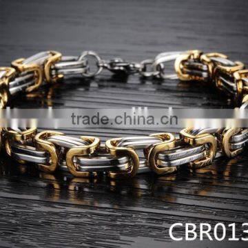 2016 hot selling custom anti radiation stainless steel heavy men bracelets