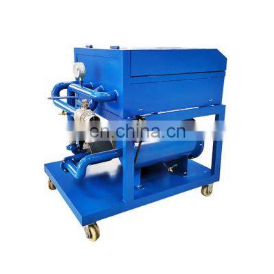 Wide application cooking oil hydraulic oil portable mini frame and plate oil filter machine