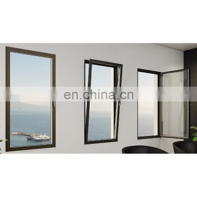 european style double glazed tempered glass casement aluminum windows aluminum tilt and turn windows