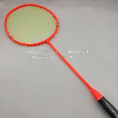 Hi-tech pro training carbon fiber badminton racket custom logo acceptable