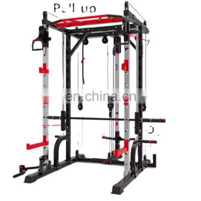 home gym equipment fitness multi functional trainer  ASJ smith machine