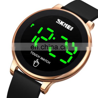 private label watch manufacturers SKMEI 1842 silicone material men original touch screen led watch
