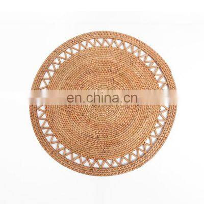 Handicraft Rattan Placemat Table mat Best wall decor basket wholesale Manufacturing in Vietnam