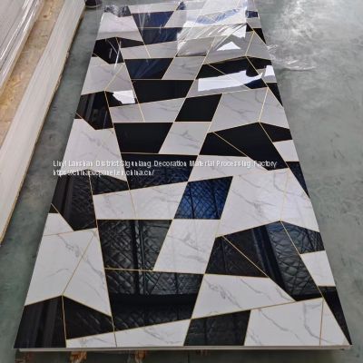 PVC panel UV panel PVC Marble panel made in china  PVC wallboard SPC High gloss board
