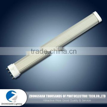Hot selling classroom 9w 90lm/w 2g11 fluorescent light