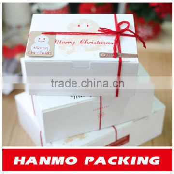 high quality customized cardboard christmas paper box