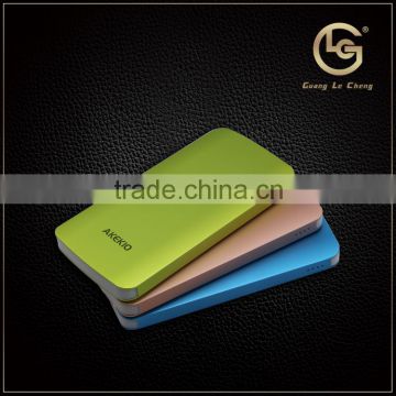 Easy carry promotional gift 6000mAh ultra thin credit card portable power bank