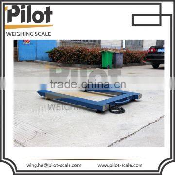 PU Series Carbon Steel U form type Digital Pallet Platform Floor Scale