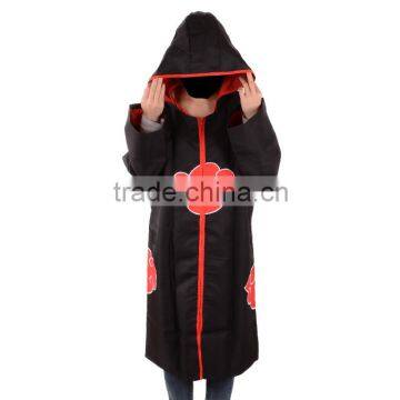 Wholesale Naruto Akatsuki Cloak Cosplay Costume Ninja Clothing Itachi Naruto Costume Sasuke Uchiha Cosplay Manufacturer