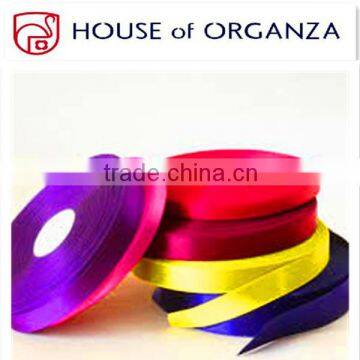 2014 New Style Customized Colorful Polyester Satin Ribbon