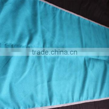Multifunctional printed microfiber towel microfiber terry towel fleece fabric with low price