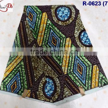 2015 New arrival high Quality African batik wax Printed with different design R -0623
