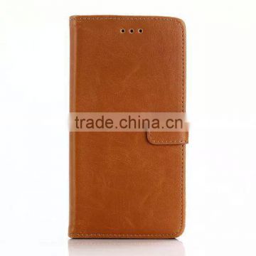Wholesale wallet pattern leather case for Blackberry LEAP with card slot holder
