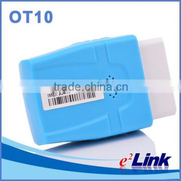 OT10 Small GPS Tracker obd ii dongle plug-n-play with driving behavior and fuel data
