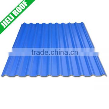 Corrugated fiberglass reinforced roofing sheet