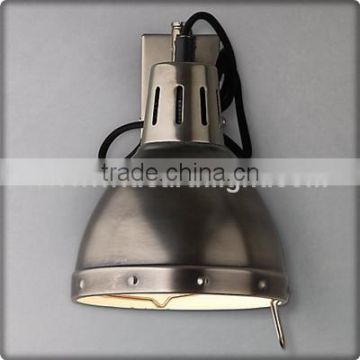 UL CUL Listed Iron Wall Lamp With Metal Shade For Indoor Room W30102