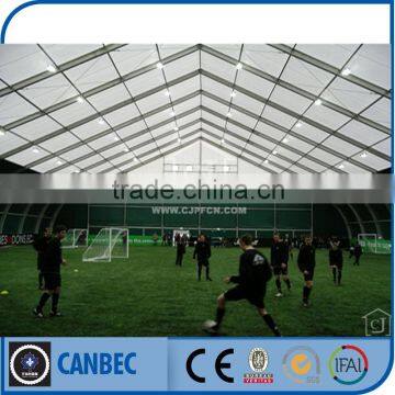 Trade show curve tents for events