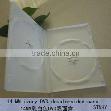 14mm ivory double DVD case